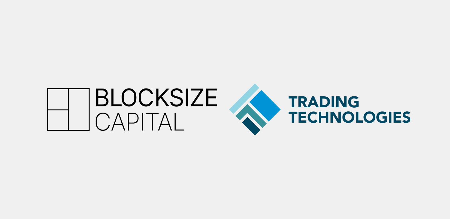 Logos Blocksize Capital and Trading Technologies