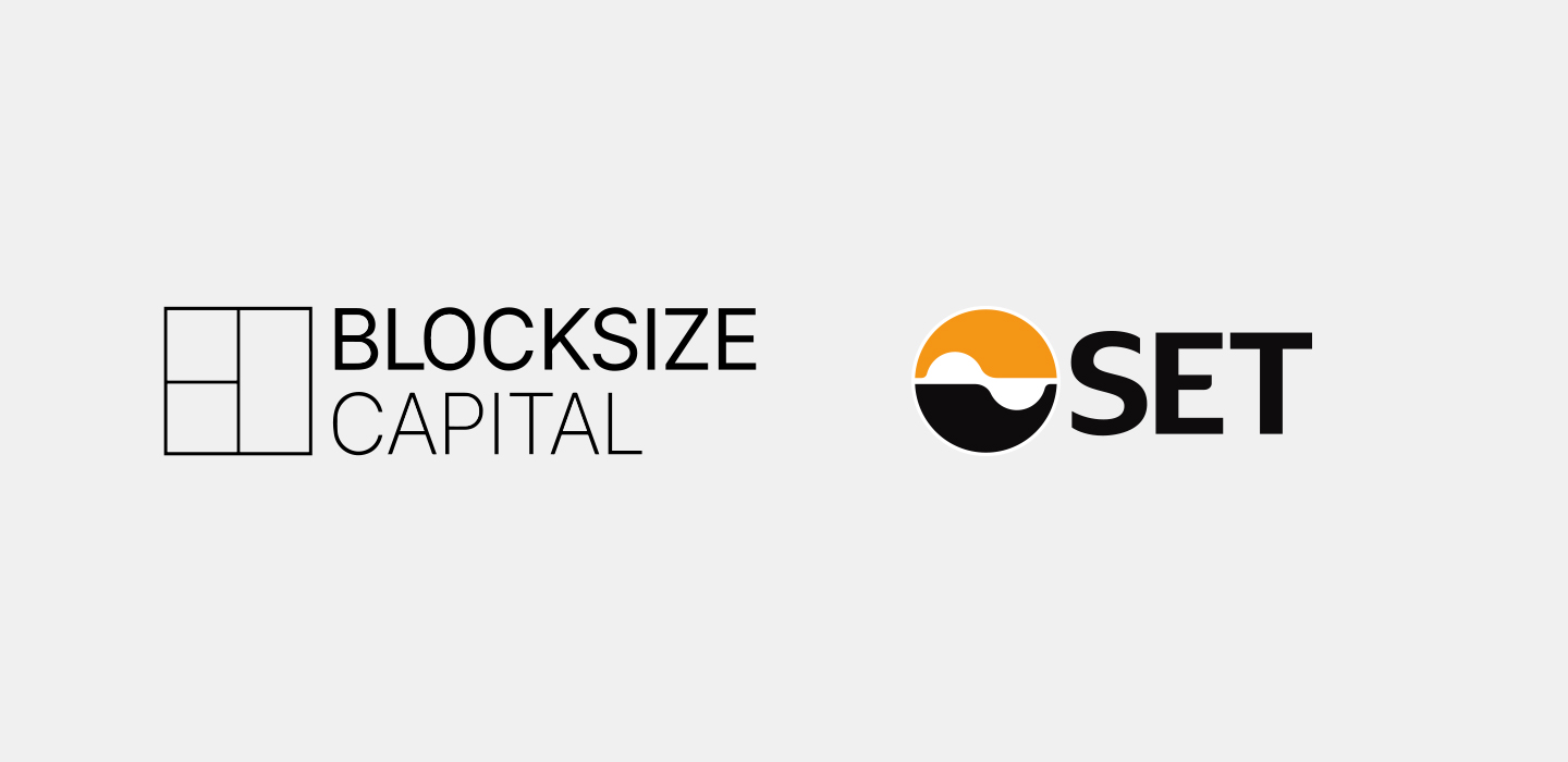 Logos Blocksize Capital and SET