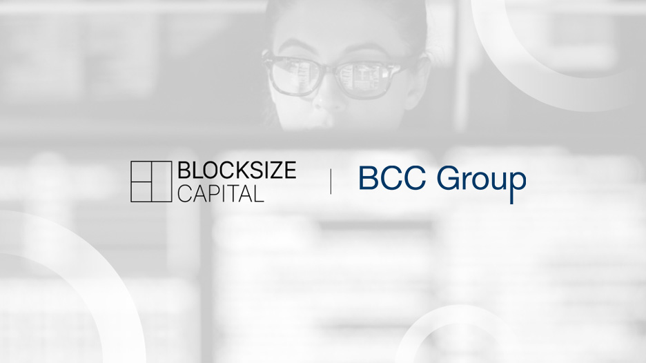 Press release - BLOCKSIZE CONNECT - Blocksize Capital - BCC Group - Java SDK - C Sharp SDK - C# crypto data API - software development kit - crypto market data