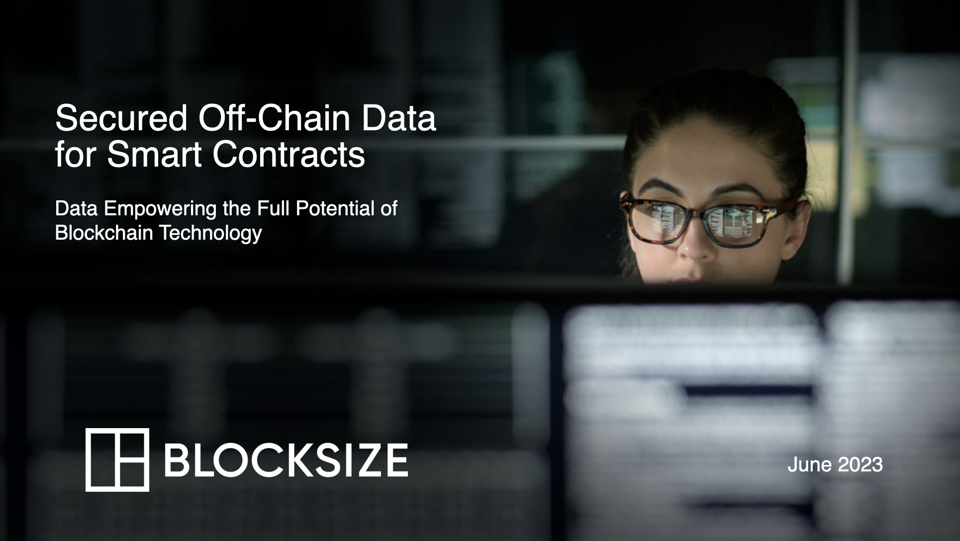 Secured off-chain data for smart contracts - BLOCKSIZE